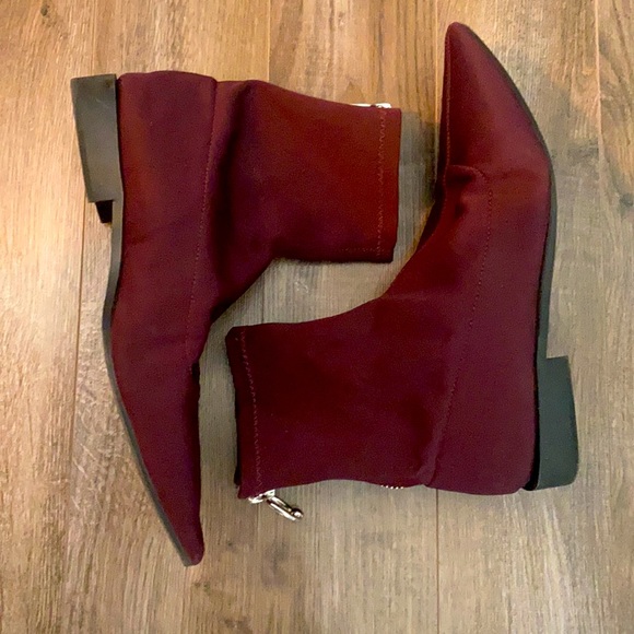 Satin stretch Balenciaga Style sock boot - Picture 4 of 5